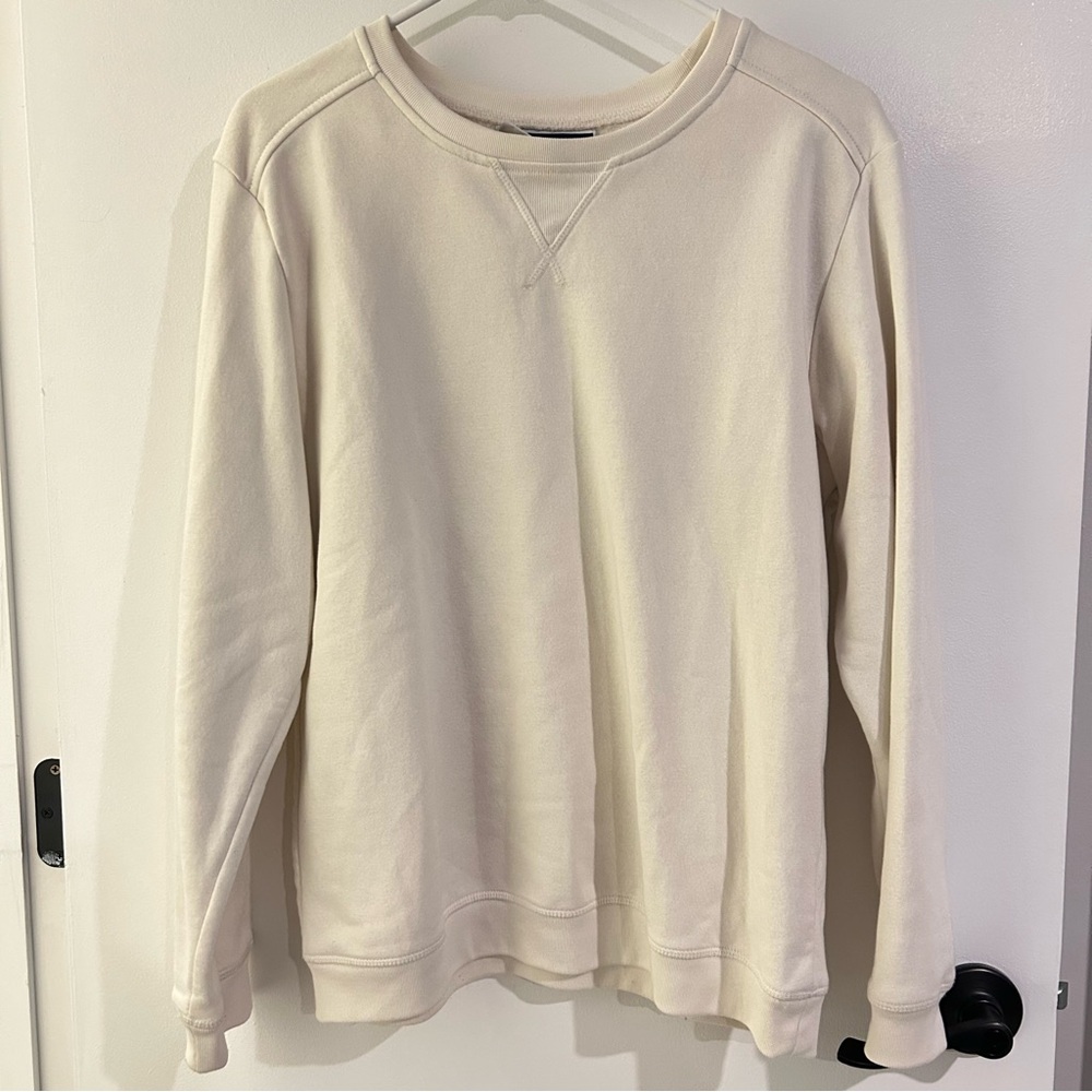 Cream Crewneck
